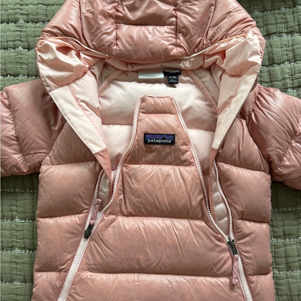 6-12m baby Patagonia Pink Puffer Jacket